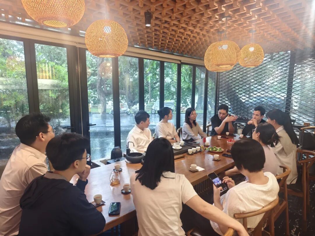茶话会活动现场